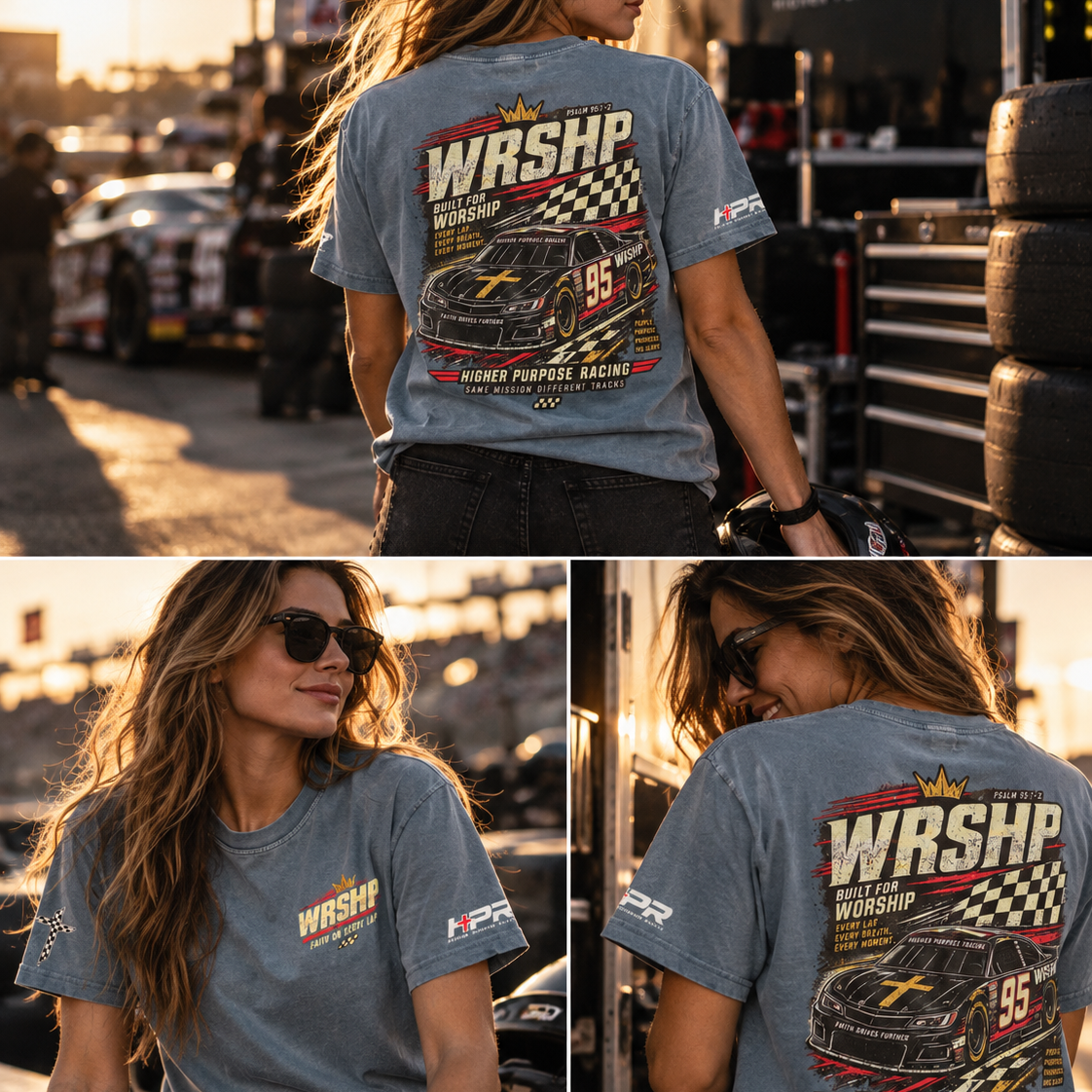 WRSHP Tee — Built for Worship