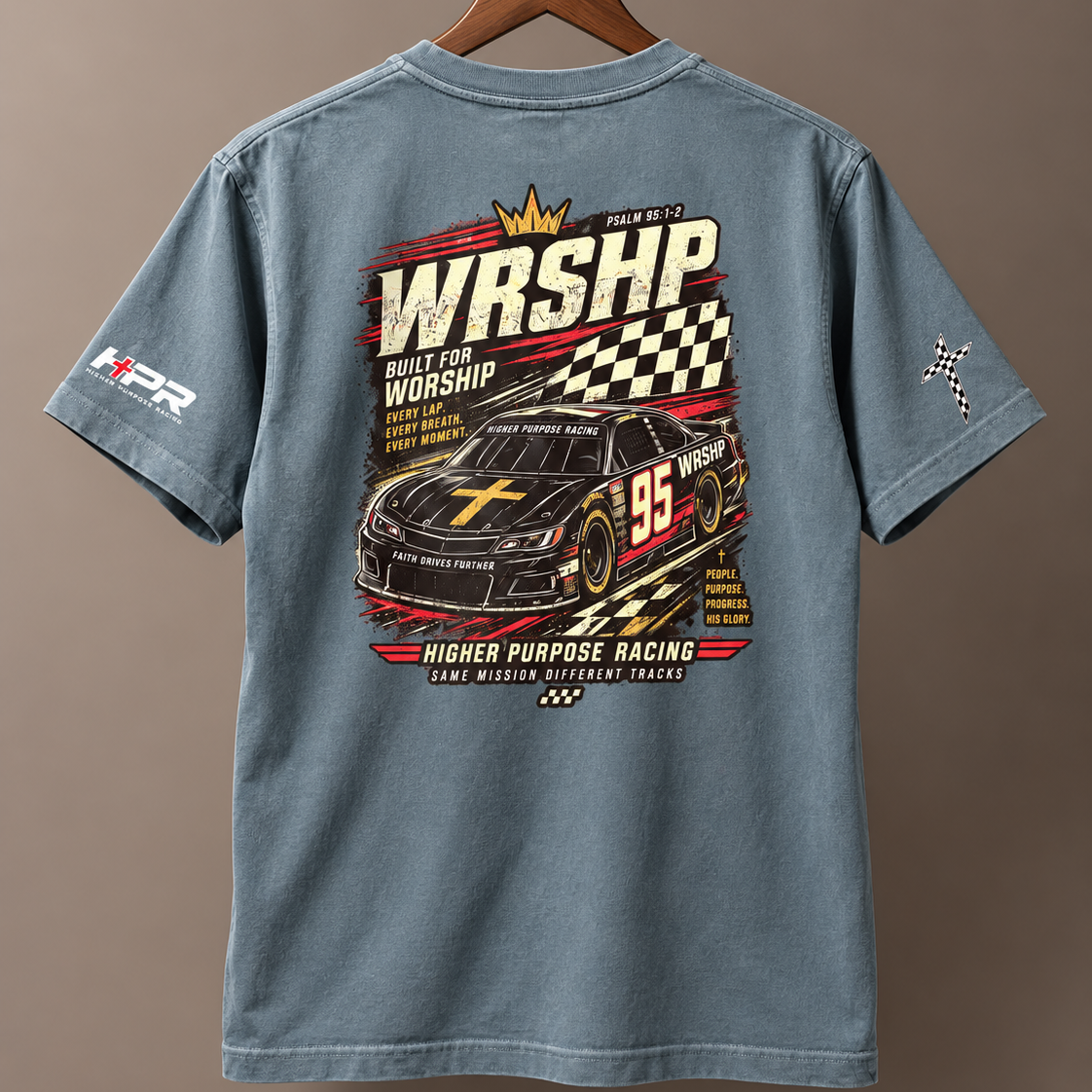 WRSHP Tee — Built for Worship